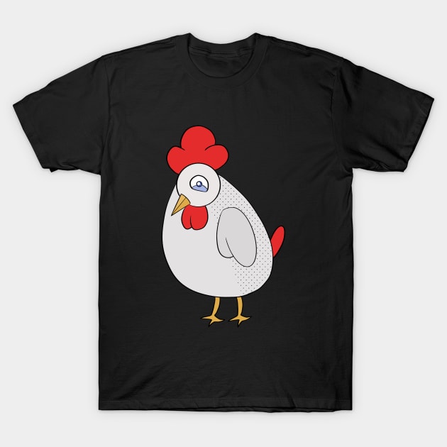 Cute chicken T-Shirt by DiegoCarvalho